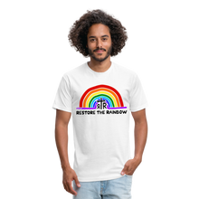 Load image into Gallery viewer, Fitted Cotton/Poly T-Shirt by Next Level - white
