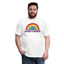 Load image into Gallery viewer, Fitted Cotton/Poly T-Shirt by Next Level - white
