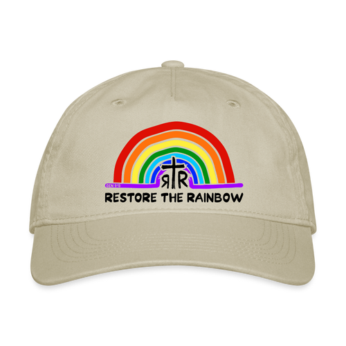 Organic Baseball Cap - khaki